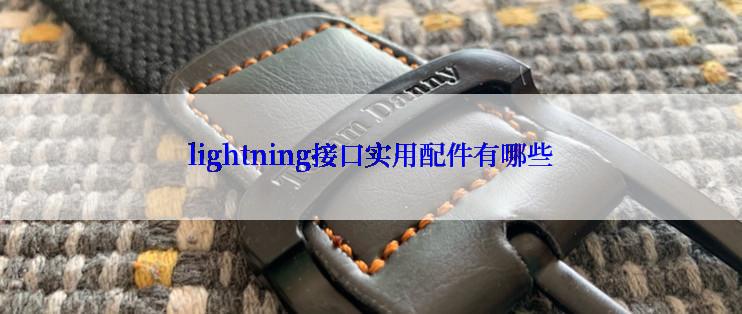 lightning接口实用配件有哪些