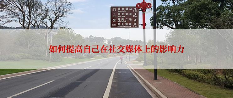 如何提高自己在社交媒体上的影响力