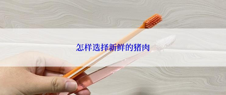 怎样选择新鲜的猪肉