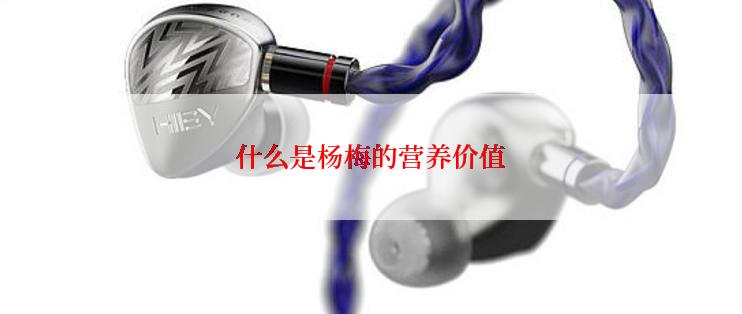 什么是杨梅的营养价值