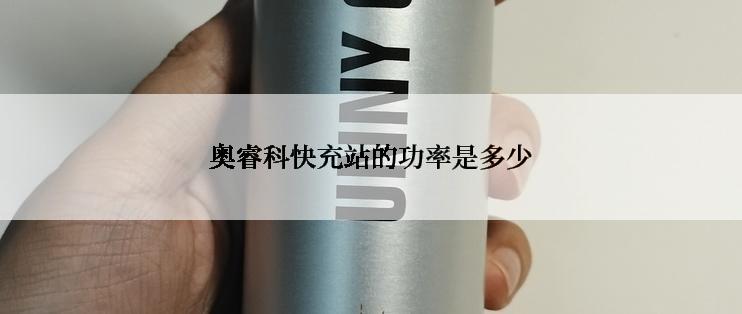 奥睿科快充站的功率是多少