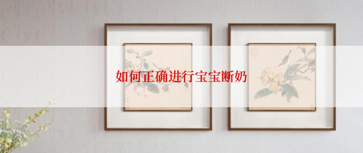 如何正确进行宝宝断奶