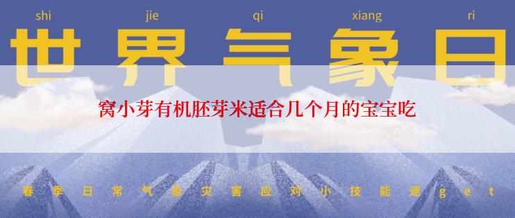 窝小芽有机胚芽米适合几个月的宝宝吃