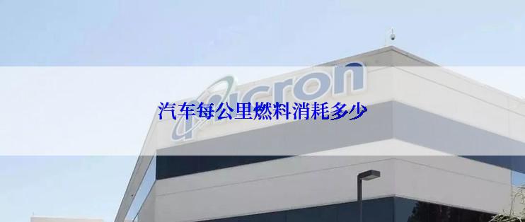 汽车每公里燃料消耗多少