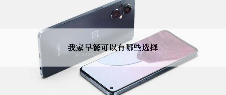 我家早餐可以有哪些选择