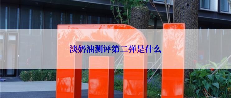 淡奶油测评第二弹是什么