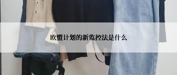 欧盟计划的新监控法是什么