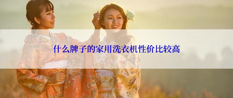 什么牌子的家用洗衣机性价比较高