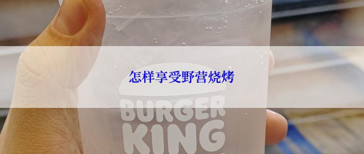 怎样享受野营烧烤