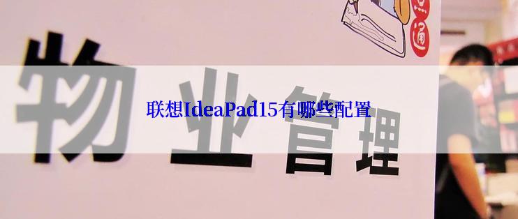 联想IdeaPad15有哪些配置