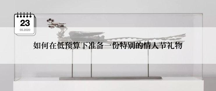 如何在低预算下准备一份特别的情人节礼物