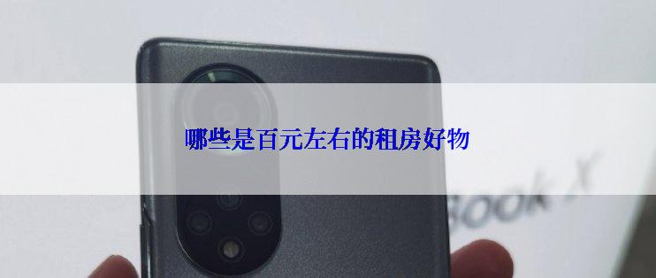 哪些是百元左右的租房好物