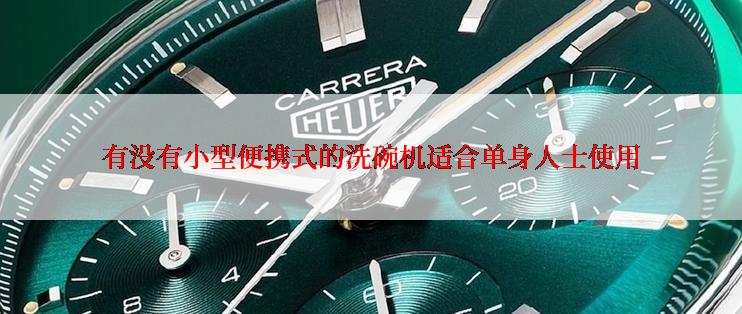 有没有小型便携式的洗碗机适合单身人士使用