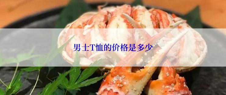 男士T恤的价格是多少