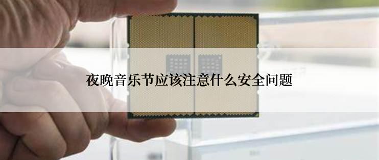 夜晚音乐节应该注意什么安全问题