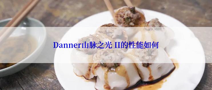 Danner山脉之光 II的性能如何