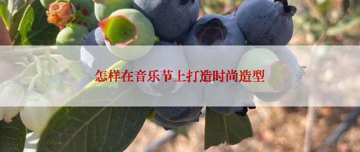 怎样在音乐节上打造时尚造型