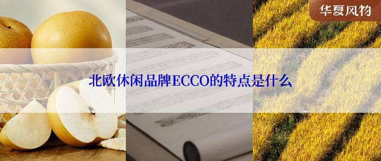 北欧休闲品牌ECCO的特点是什么