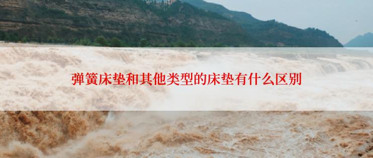 弹簧床垫和其他类型的床垫有什么区别