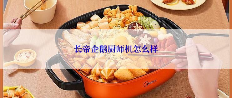 长帝企鹅厨师机怎么样