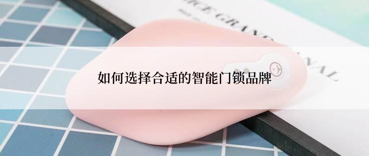 如何选择合适的智能门锁品牌