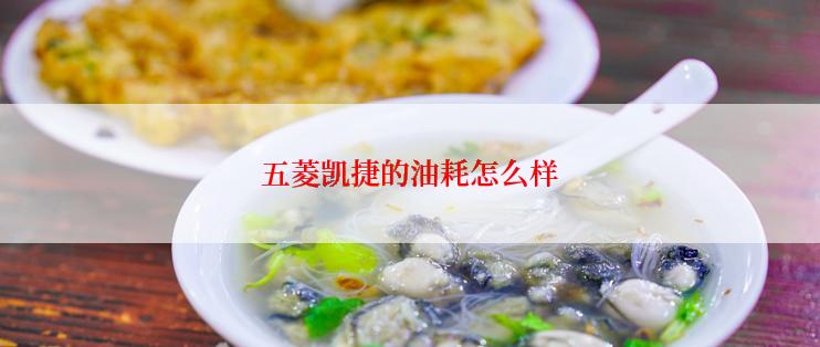 五菱凯捷的油耗怎么样