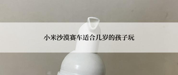 小米沙漠赛车适合几岁的孩子玩