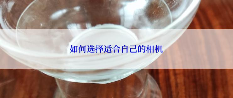 如何选择适合自己的相机