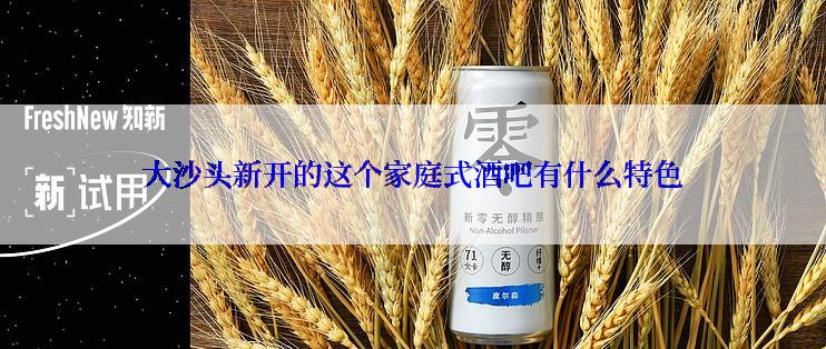 大沙头新开的这个家庭式酒吧有什么特色