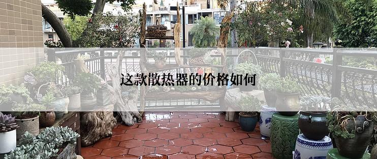 这款散热器的价格如何