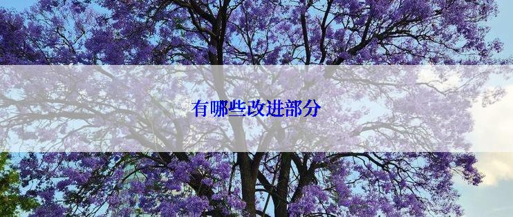 有哪些改进部分