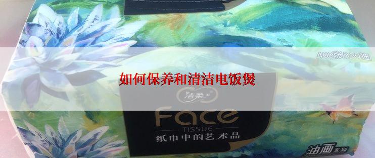 如何保养和清洁电饭煲