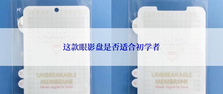 这款眼影盘是否适合初学者