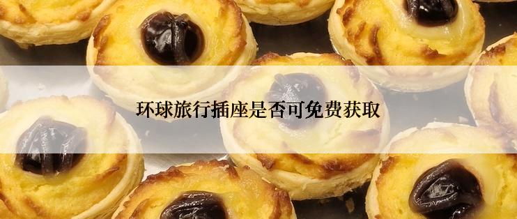 环球旅行插座是否可免费获取