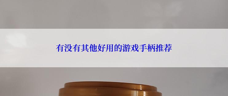 有没有其他好用的游戏手柄推荐