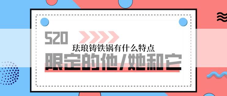 珐琅铸铁锅有什么特点