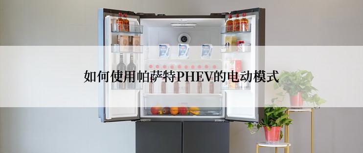 如何使用帕萨特PHEV的电动模式