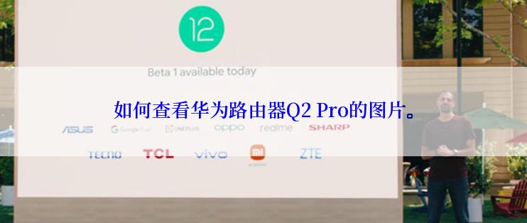 如何查看华为路由器Q2 Pro的图片。