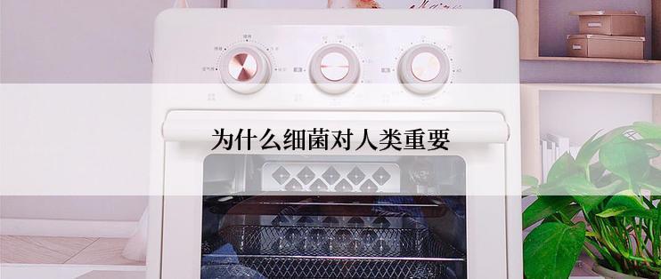 为什么细菌对人类重要