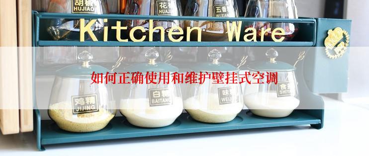 如何正确使用和维护壁挂式空调