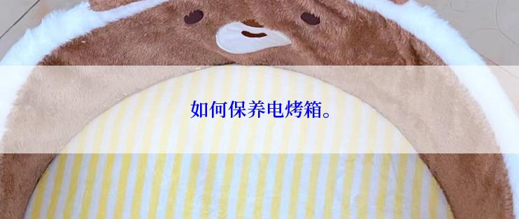 如何保养电烤箱。