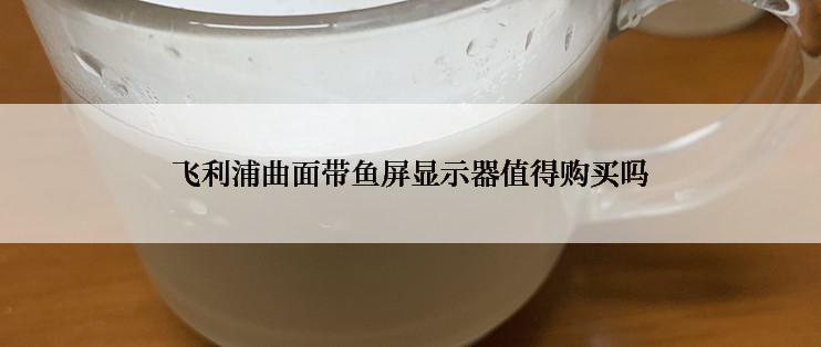 飞利浦曲面带鱼屏显示器值得购买吗