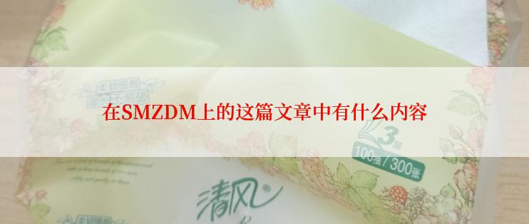 在SMZDM上的这篇文章中有什么内容