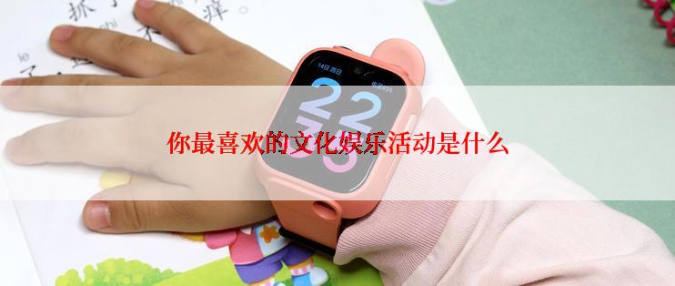 你最喜欢的文化娱乐活动是什么