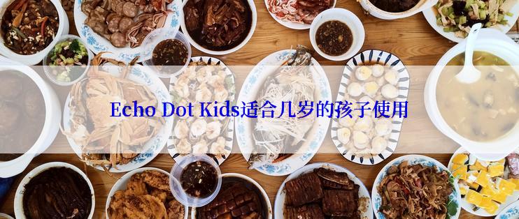 Echo Dot Kids适合几岁的孩子使用