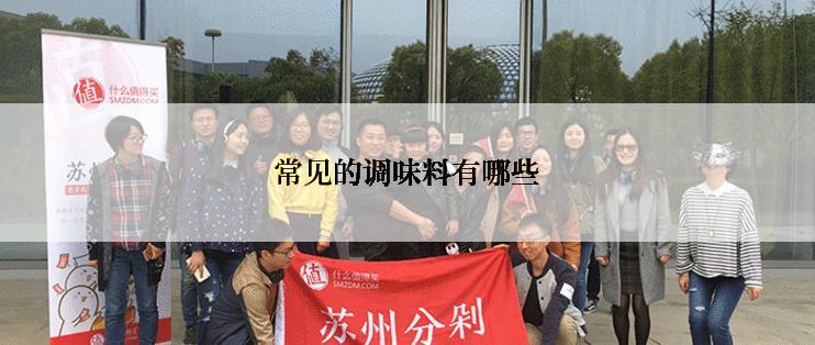 常见的调味料有哪些