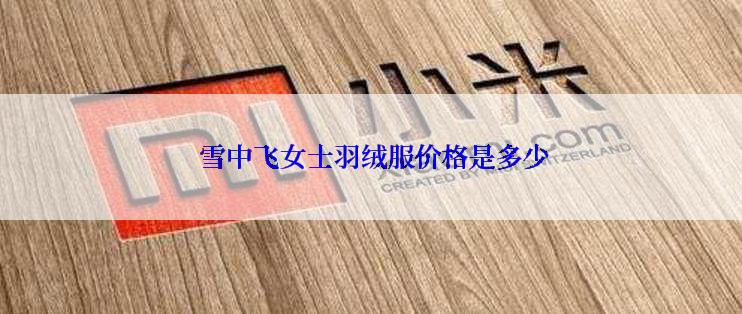  雪中飞女士羽绒服价格是多少
