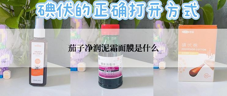 茄子净润泥霜面膜是什么