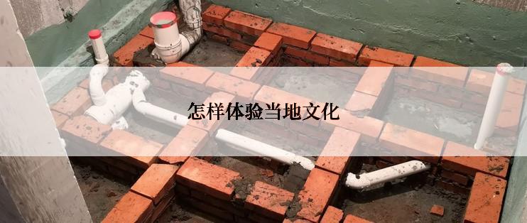 怎样体验当地文化