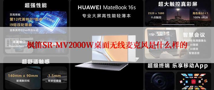 枫笛SR-MV2000W桌面无线麦克风是什么样的